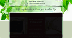 Desktop Screenshot of gardenofmemoriesmausoleum.com